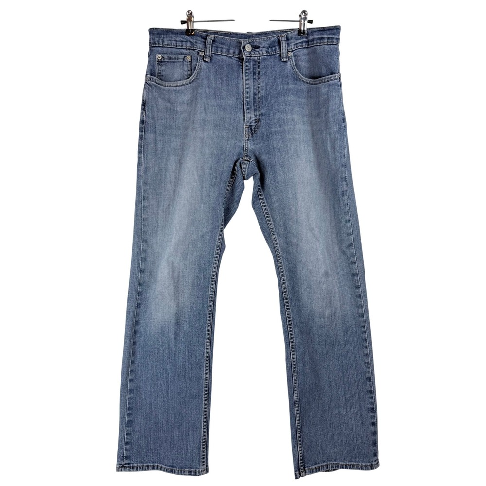 Levi's 559 Relaxed Straight Jeans Mens‎ W36 L32 Blue Excellent Medium Wash Denim